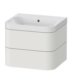 Duravit Happy D.2 c-shaped asma set 575 mm İskandinav Beyazı Saten Mat Lake HP4345N3939