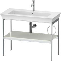 Duravit White Tulip Metal konsol 984 mm Beyaz Saten Mat Lake WT4544R3636