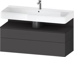 Duravit Studio F. A. Porsche Collection Asma dolap ünitesi 1190 mm Grafit Mat QA4396080490000