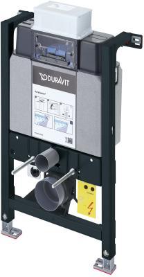 Duravit DuraSystem WC için gömme rezervuar alçıpan duvar Standard 155 mm Beyaz (Alpin) WD1016000000