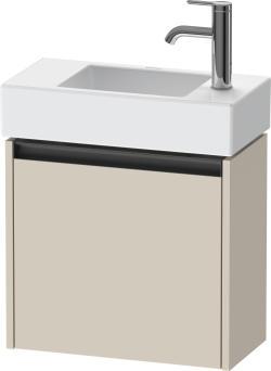 Duravit Ketho.2 Asma dolap ünitesi 484 mm Taupe Süper Mat K25072L83830000
