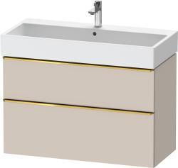 Duravit D-Neo Asma dolap ünitesi 984 mm Taupe Dekoru DE4374034910000