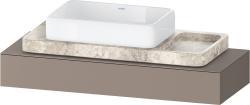 Duravit Studio F. A. Porsche Collection Tezgah 1200 mm Bazalt Mat QA4699043430000