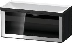 Duravit Vitrium c-bonded Asma dolap 1000 mm Parsol grey Glossy, Glass VT4297N1616001G