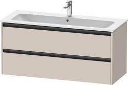 Duravit Ketho.2 Asma dolap ünitesi 1210 mm Taupe Dekoru K25265091910000