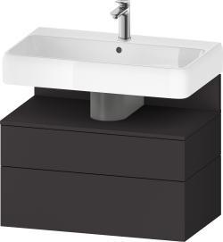Duravit Studio F. A. Porsche Collection Asma dolap ünitesi 790 mm Grafit Süper Mat QA4394080800000