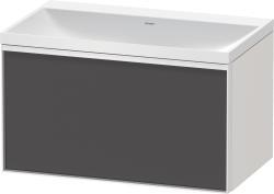 Duravit Vitrium c-bonded Asma dolap 800 mm Grafit Mat VT4286N4922000W