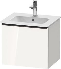 Duravit D-Neo Asma dolap ünitesi Beyaz (parlak) Beyaz Parlak Dekor, Kulp Elmas siyah DE42600BD220000