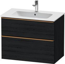 Duravit D-Neo Asma dolap ünitesi 810 mm Siyah Meşe DE4362004160000