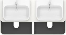 Duravit Happy D.2 Asma dolap ünitesi Beyaz Saten Mat Lake Beyaz İpeksi mat Boya HP4974B3636