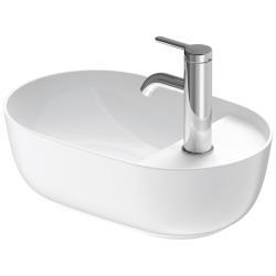 Duravit Luv Çanak lavabo 420 mm Beyaz/Beyaz Mat Saten