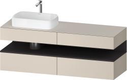 Duravit Studio F. A. Porsche Collection Asma dolap ünitesi 1600 mm Taupe Süper Mat QA4777080830010