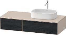 Duravit Zencha Asma dolap ünitesi 1300 mm Siyah Meşe ZE4817016830000
