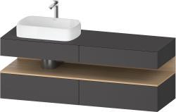Duravit Studio F. A. Porsche Collection Asma dolap ünitesi 1600 mm Grafit Mat QA4777030490010