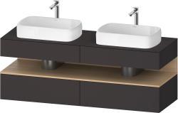 Duravit Studio F. A. Porsche Collection Asma dolap ünitesi 1600 mm Grafit Süper Mat QA4779030800000