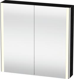 Duravit XSquare Aynalı dolap 800 mm Siyah Meşe