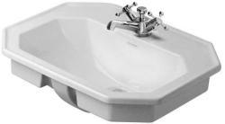 Duravit 1930 Serisi Üstten Gömme Lavabo 580 mm Beyaz (Alpin)