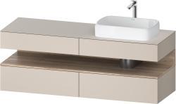 Duravit Studio F. A. Porsche Collection Asma dolap ünitesi 1600 mm Taupe Dekoru QA4778055910000