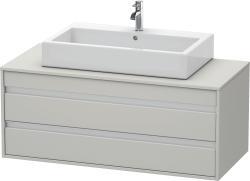 Duravit Ketho Asma dolap ünitesi 1200 mm Beton Gri Mat Dekor KT665600707
