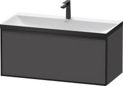 Duravit Vitrium c-bonded Asma dolap 1000 mm Grafit Mat VT4287O4949000G