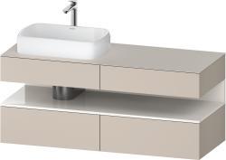 Duravit Studio F. A. Porsche Collection Asma dolap ünitesi 1400 mm Taupe Dekoru QA4765022910010