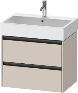 Duravit Ketho.2 Asma dolap ünitesi 684 mm Taupe Dekoru K25276091910000