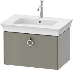 Duravit White Tulip Asma dolap ünitesi 684 mm Taş Grisi Saten Mat Lake WT4251092920010