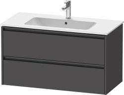 Duravit Ketho.2 Asma dolap ünitesi 1010 mm Grafit Mat K25264049490000