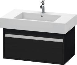 Duravit Ketho Asma dolap ünitesi 800 mm Siyah Meşe KT669001616