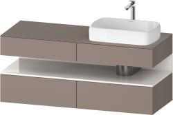 Duravit Studio F. A. Porsche Collection Asma dolap ünitesi 1400 mm Bazalt Mat QA4766022430010