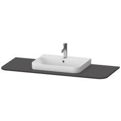 Duravit Happy D.2 Tezgah 1300 mm Grafit Süper Mat HP031KM8080