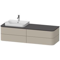 Duravit Happy D.2 Asma dolap ünitesi 1600 mm Taupe Saten Mat Lake HP4963L60600010