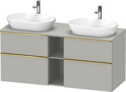 Duravit D-Neo Asma dolap ünitesi 1400 mm Beton Gri Mat Dekor DE4970B34070000