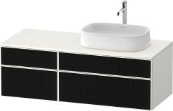 Duravit Zencha Asma dolap ünitesi 1300 mm Siyah Çizgi Yapısı ZE4827063840000