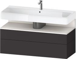 Duravit Studio F. A. Porsche Collection Asma dolap ünitesi 1190 mm Grafit Süper Mat QA4396084800010