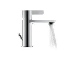 Duravit D-Neo Tek kollu lavabo bataryası S 50 mm Krom DE1010001010