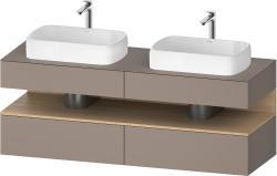 Duravit Studio F. A. Porsche Collection Asma dolap ünitesi 1600 mm Bazalt Mat QA4779030430000