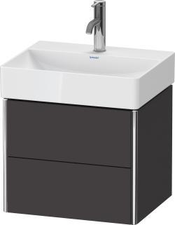 Duravit XSquare Asma dolap ünitesi 484 mm Grafit Süper Mat XS430508080