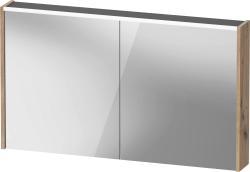 Duravit D-Code Aynalı dolap 1200 mm Marbeled Oak