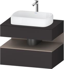 Duravit Studio F. A. Porsche Collection Asma dolap ünitesi 800 mm Grafit Süper Mat QA4730043800010