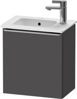 Duravit D-Neo Asma dolap ünitesi 410 mm Grafit Mat DE4259L70490000