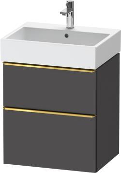 Duravit D-Neo Asma dolap ünitesi 584 mm Grafit Mat DE4371034490000