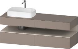 Duravit Studio F. A. Porsche Collection Asma dolap ünitesi 1600 mm Bazalt Mat QA4777091430010