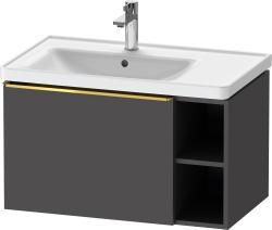 Duravit D-Neo Asma dolap ünitesi 784 mm Grafit Mat DE4258034490000