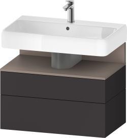 Duravit Studio F. A. Porsche Collection Asma dolap ünitesi 790 mm Grafit Süper Mat QA4394043800010
