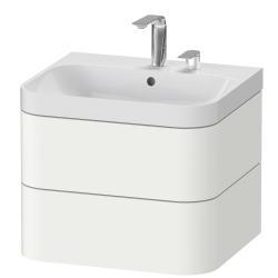 Duravit Happy D.2 c-shaped asma set 575 mm Beyaz Saten Mat Lake HP4345E3636