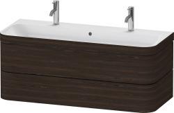 Duravit Happy D.2 c-bonded Asma dolap 1175 mm Fırçalanmış Ceviz HP4640O69690000