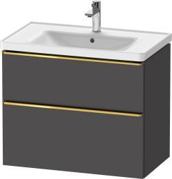 Duravit D-Neo Asma dolap ünitesi 784 mm Grafit Mat DE4355034490000