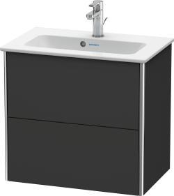 Duravit XSquare Asma dolap ünitesi 610 mm Grafit Süper Mat XS416508080