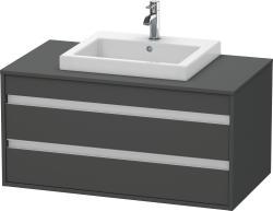 Duravit Ketho Asma dolap ünitesi 1000 mm Grafit Mat KT675504949